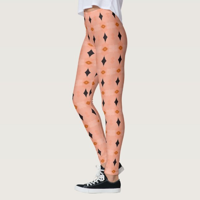 Legging Pernas Vivas: Meias-calças com Padrões Únicos em A (Esquerda)