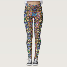Legging Pernas Vivas: Meias-calças com Padrões Únicos em A