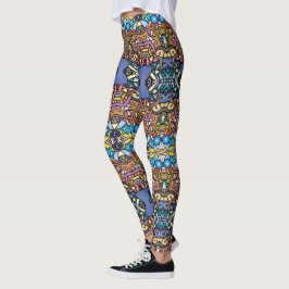 Legging Pernas Vivas: Meias-calças com Padrões Únicos em A