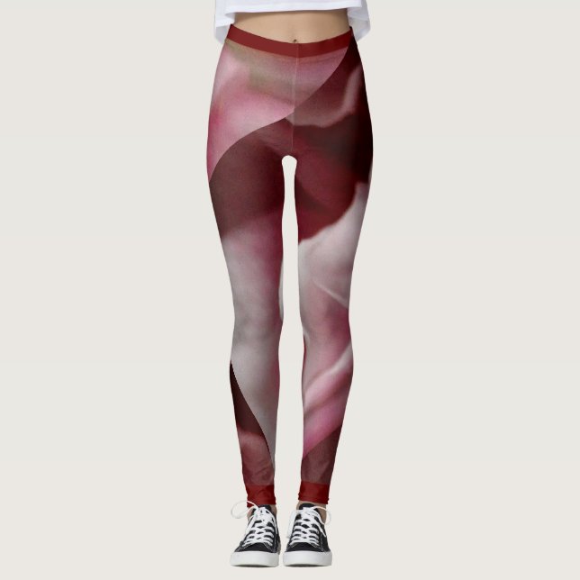 Legging Pérolas de Flor Rosa (Frente)