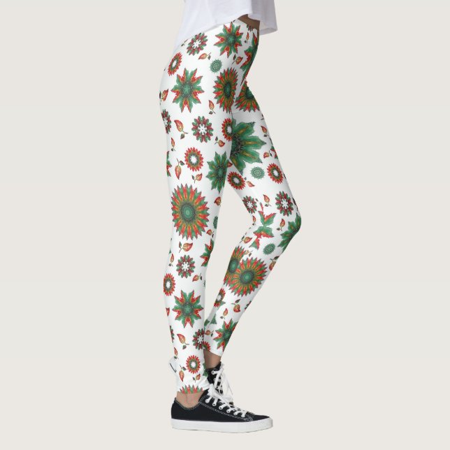 Legging Personalizada Personalizada Sua Própria Imagem Fot (Direita)