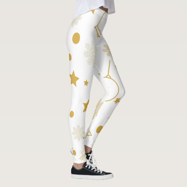 Legging Personalizada Personalizada Sua Própria Imagem Fot (Direita)