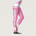 Legging Personalizado Feito<br><div class="desc">Fácil de personalizar leggings personalizadas feitas de Ricaso - adicione seu próprio texto - altere a cor e a fonte do texto em segundo plano clicando em personalizar</div>