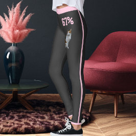 Legging Personalizado Moderno Tendência Amante de Animais