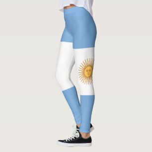 Legging Personalizar a bandeira nacional da Argentina