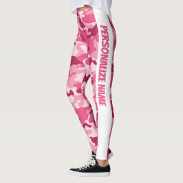 Legging PERSONALIZAR Camuflagem Rosa