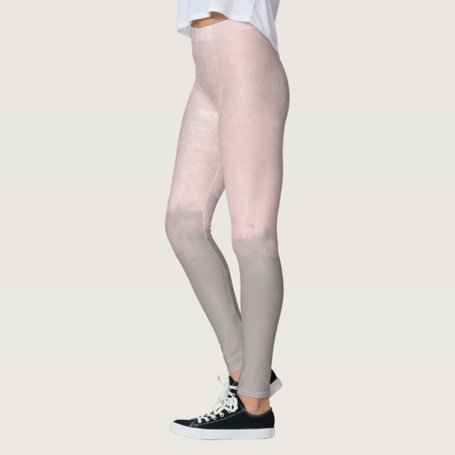 Legging Personalizar cinzas do estilo artístico moderno (Esquerda)