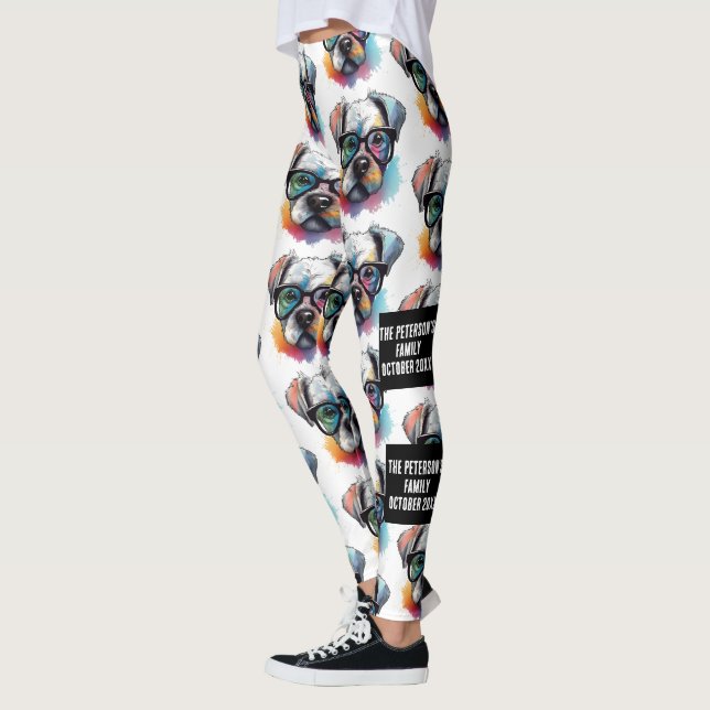 Legging Personalizar Colagem Personalizada de Fotos com Fo (Esquerda)
