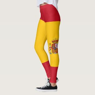 Legging Personalizar Sinalizador Nacional de Espanha