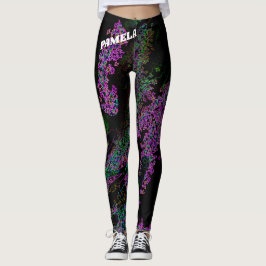 Legging Personalize a arte artística artística Leggings#14