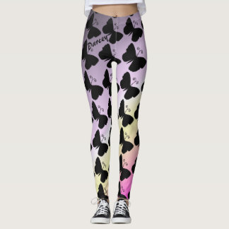 Legging Personalize caneleiras do jardim do inseto da