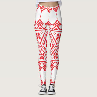 Legging Personalize o design nacional de Ucrânia