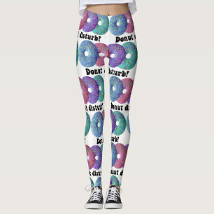 Legging Perturbação da rosquinha