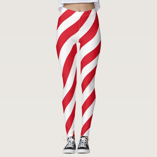 Legging Peruano - Cores de Bandeiras Nacionais com Strike  (Frente)