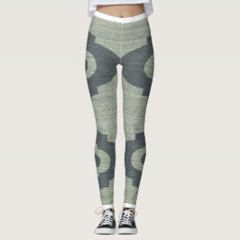 Legging Pés verde e azul dos Lulus
