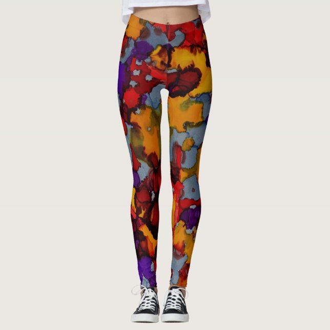 Legging Pesadelo de Confetes (Frente)