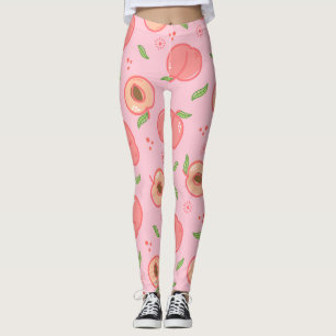 Legging Pêssego de Verão Doce Grande