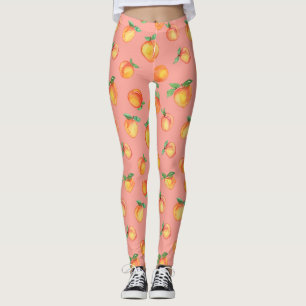 Legging Pêssego de Verão Doce Grande