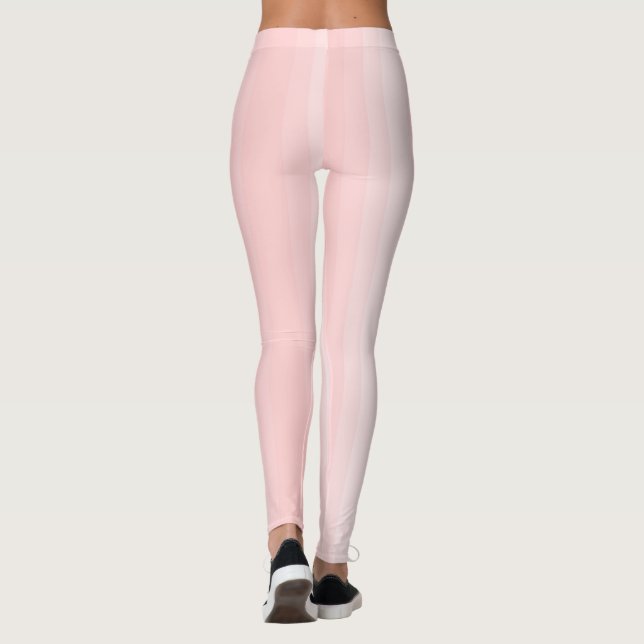Legging Pêssego Leve do Pastel - Modelo Na moda (Verso)