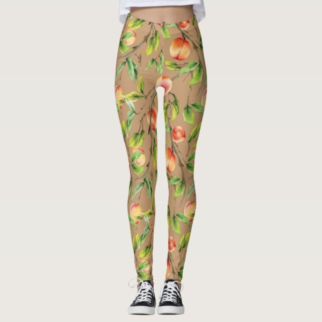 Legging Pêssegos na árvore (Frente)