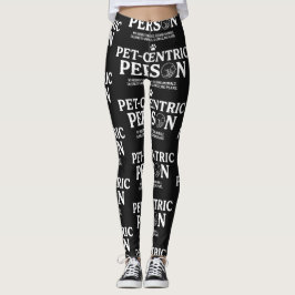Legging Pessoa Centrada em Animais de Estimação
