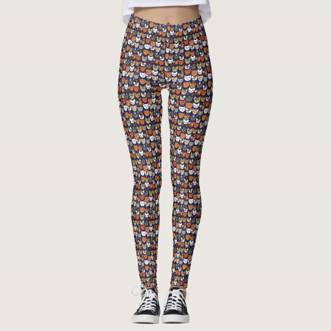 Legging Pessoa de Gato em Todo Lugar Gato (Frente)