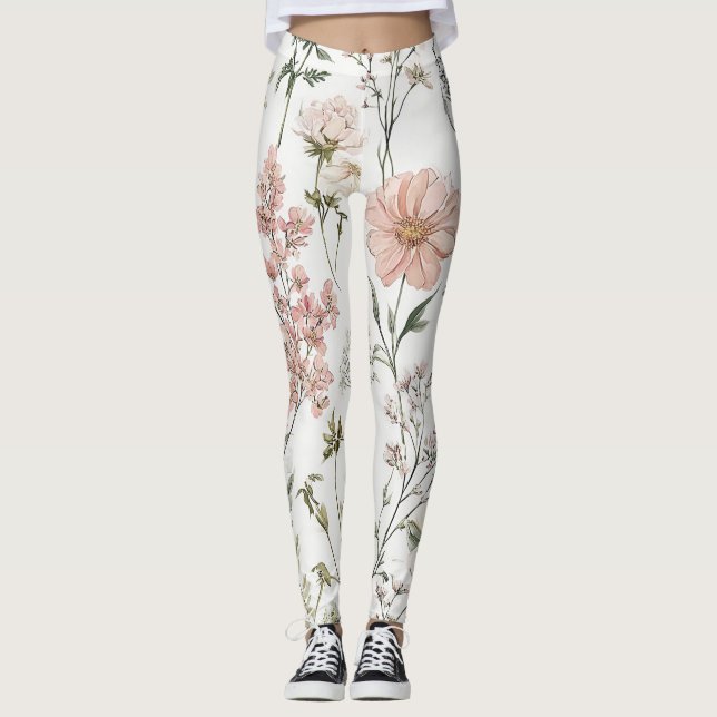 Legging Pétalas Serenas (Frente)