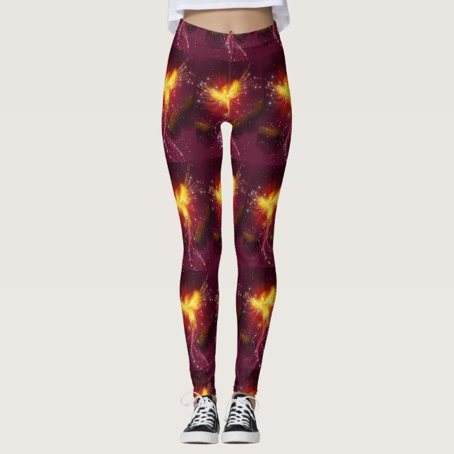 Legging Phoenix no Voo (Frente)