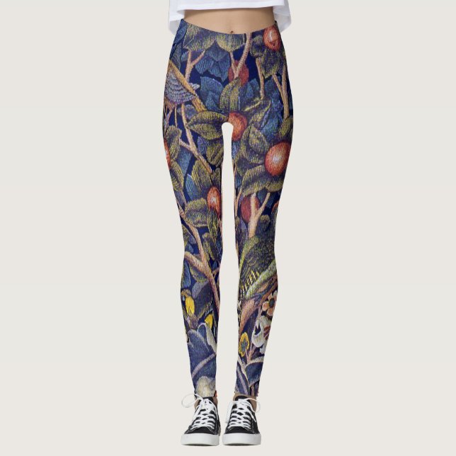 Legging Pica-pau, William Morris (Frente)
