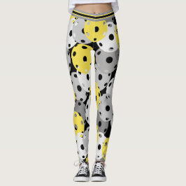 Legging 💛 Pickleball - amarelo, cinza a preto, cores 2021