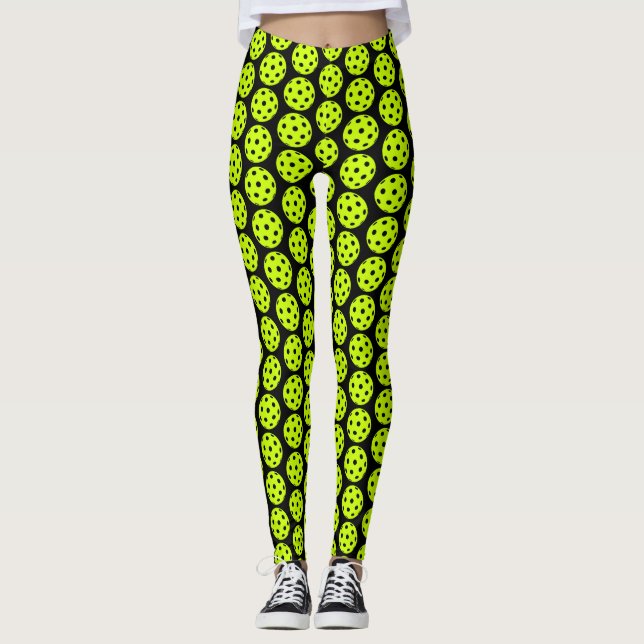 Legging Pickleball Ball Patterno (Frente)