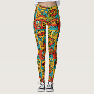 Legging Pickleball JANTOU! Legigamentos Com Víblias Em Qua