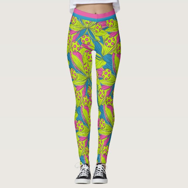 Legging Pickleball Party Legs (Frente)