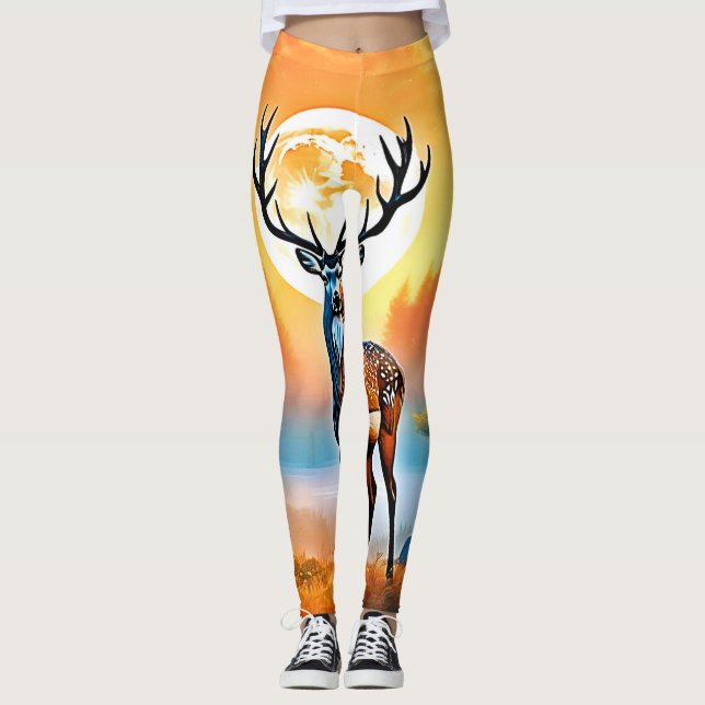 Legging Pico de Crivo ouro (Frente)