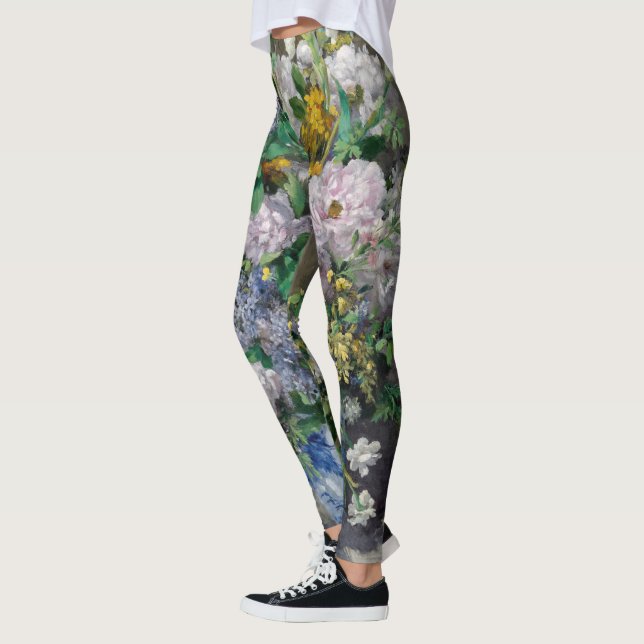 Legging Pierre-Auguste Renoir - Buquê Primavera (Esquerda)