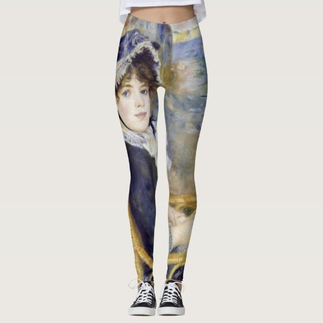 Legging Pierre-Auguste Renoir - Pelo Mar (Frente)