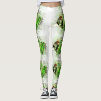 Legging Pilha da planta