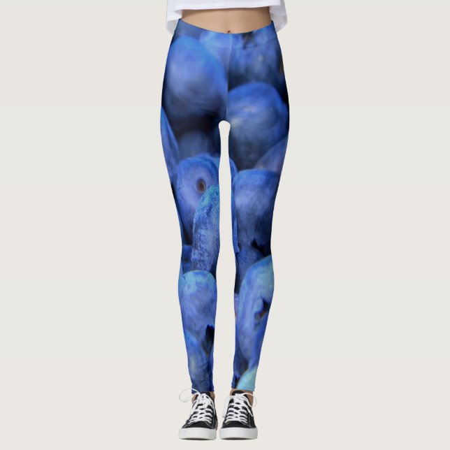 Legging pilha de mirtilo (Frente)