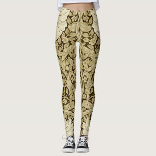 Legging Pimpernel Dourado, William Morris