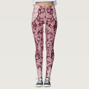 Legging Pimpernel Maroon, William Morris