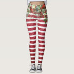 Legging Pine de Natal - Feriado - Pinheira Vermelha<br><div class="desc">Este design pode ser personalizado escolhendo a opção Editar Design. Você também pode transferir para outros itens. Entre em contato comigo em colorflowcreations@gmail.com ou use a opção de bate-papo no topo da página se você quiser ter este design em outro produto ou precisar de assistência com este design. O olhar...</div>