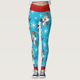 Legging Pinguim Natal