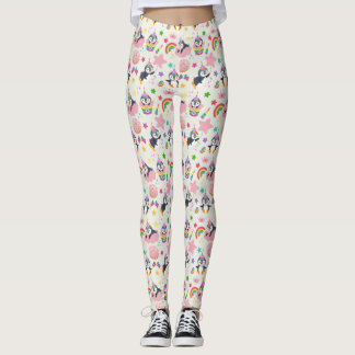 Legging Pinguim Unicórnio