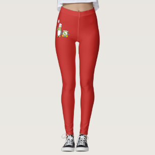 Legging Pinguins de neve de Natal