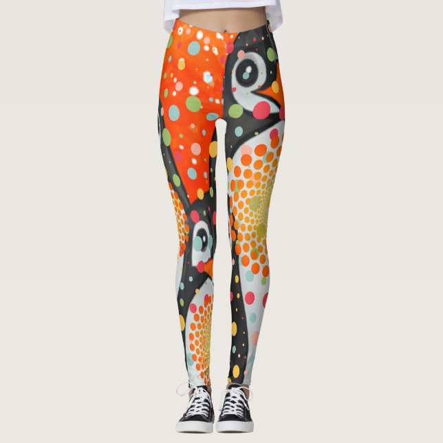 Legging Pinguins Fantásticos (Frente)