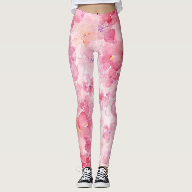 LEGGING PINK BLOSSOM (Frente)