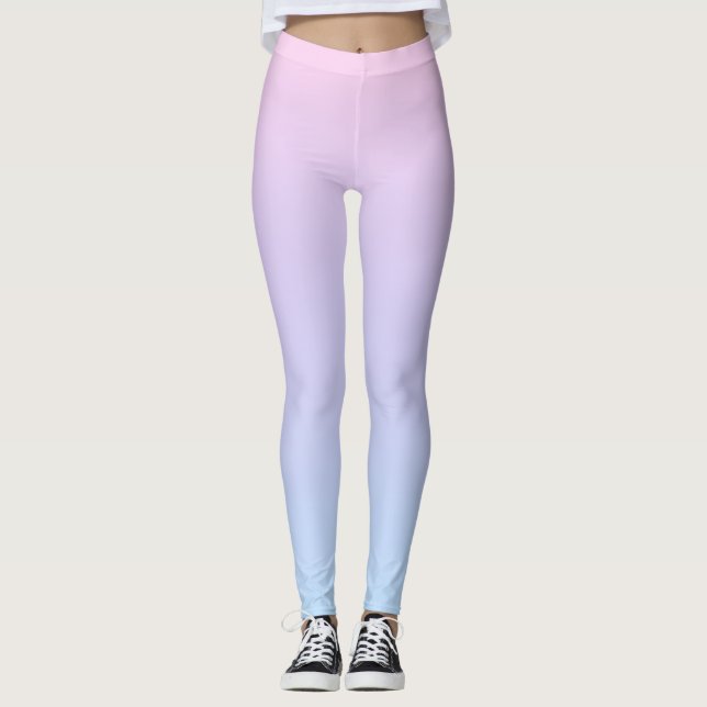 Legging Pink Purple Gradient  (Frente)