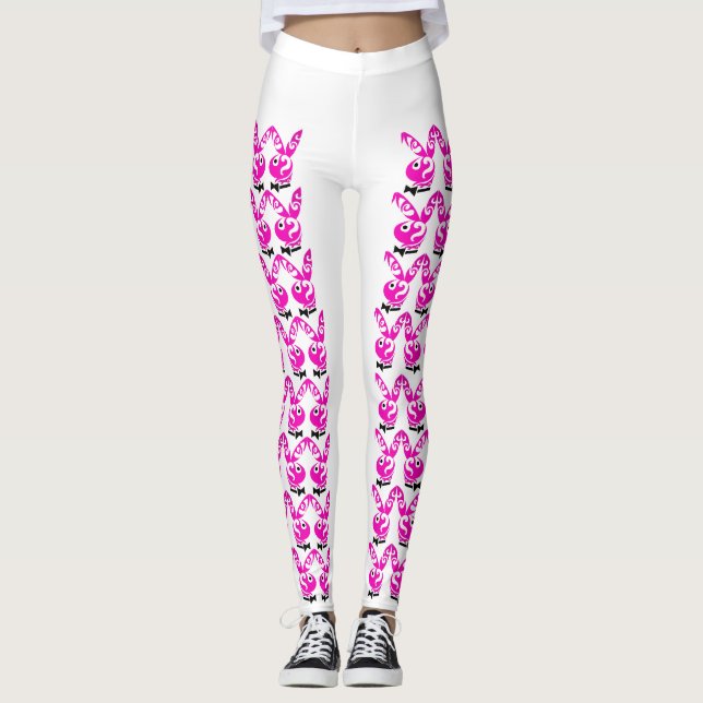 Legging pink rabbit (Frente)