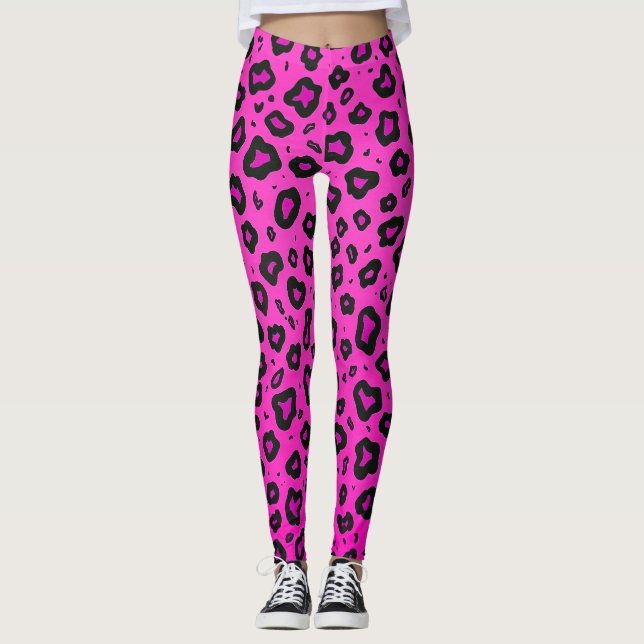 Legging Pink rock girafe (Frente)