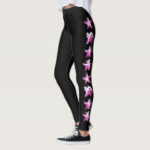 PINK SUPER STAR DANCER LEGGES